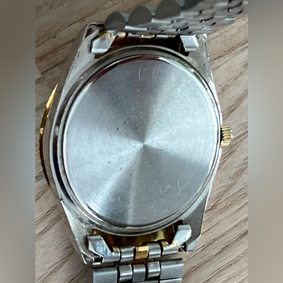 Al Chymia Circus Ringmasters Club Men’s Watch Vintage Two Tone Bracelet Date Wnd - Picture 7 of 11